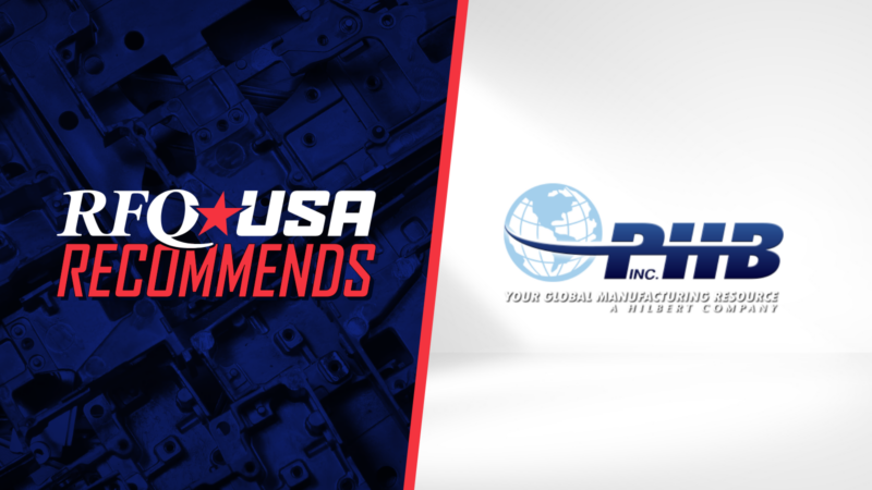 RFQUSA Recommends: PHB for Aluminum & Zinc Die Casting